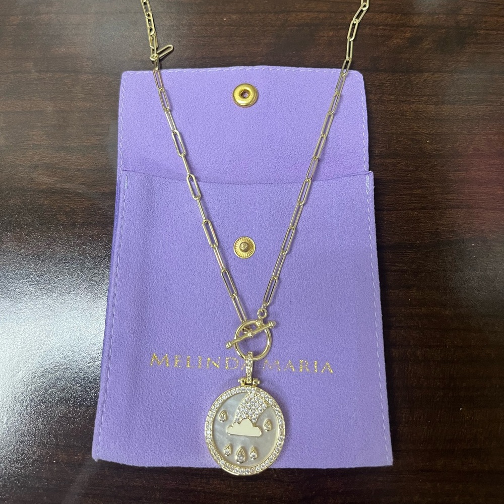 Melinda Maria Gold Blissful Medallion